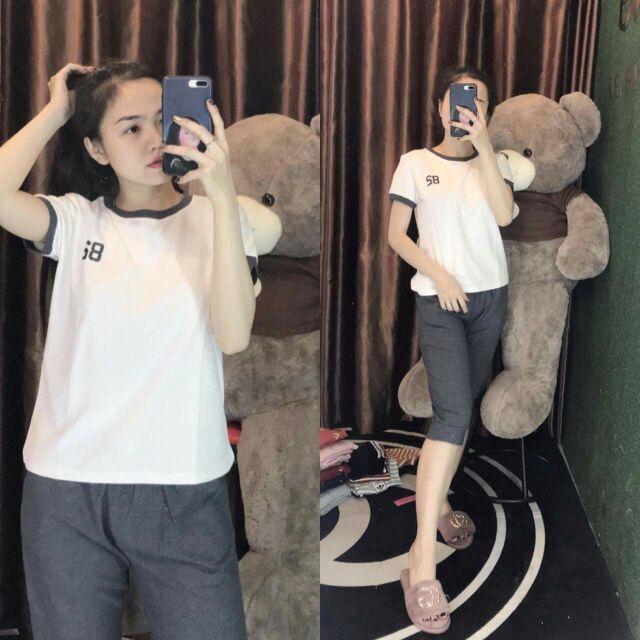 Bộ cotton nữ