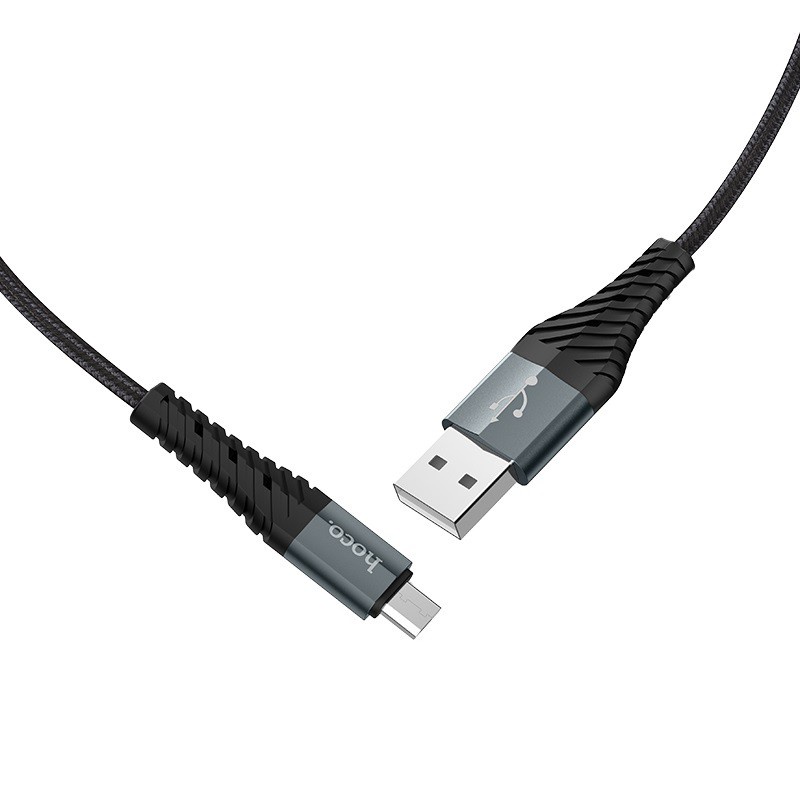 Cáp Sạc Micro-USB Hoco X38 Cho Android, Samsung, Xiaomi, Oppo,... 1 Mét, Dây Dù Siêu Bền [CHÍNH HÃNG]
