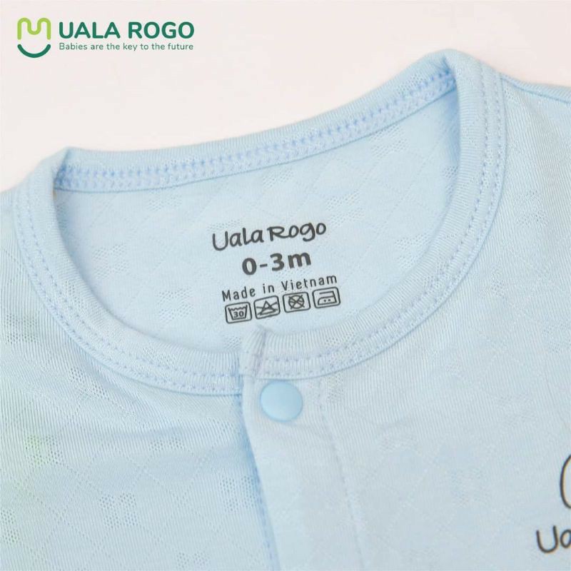 UR 3606. Body liền chân lộn tay sơ sinh UalaRogo