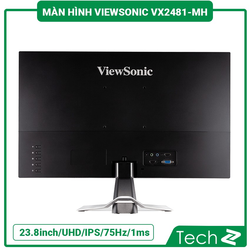 Màn hình Viewsonic VX2481-MH (23.8inch/UHD/IPS/75Hz/1ms/250nits/HDMI+VGA/Loa/FreeSync