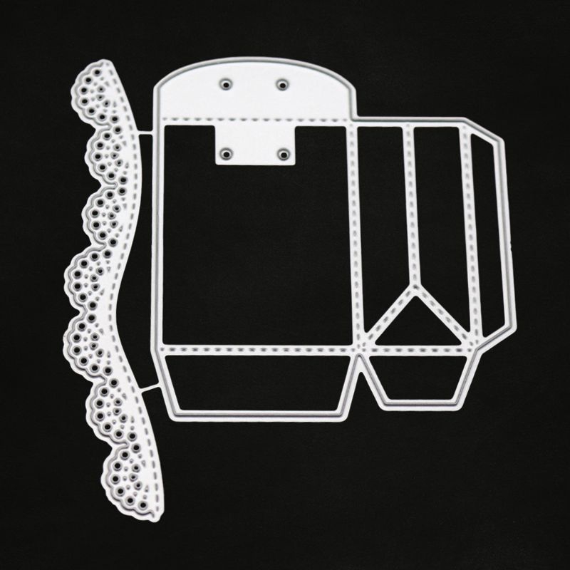 Khuôn kim loại hỗ trợ dập nổi cắt giấy làm đồ thủ công thiết kế 3D sáng tạo
