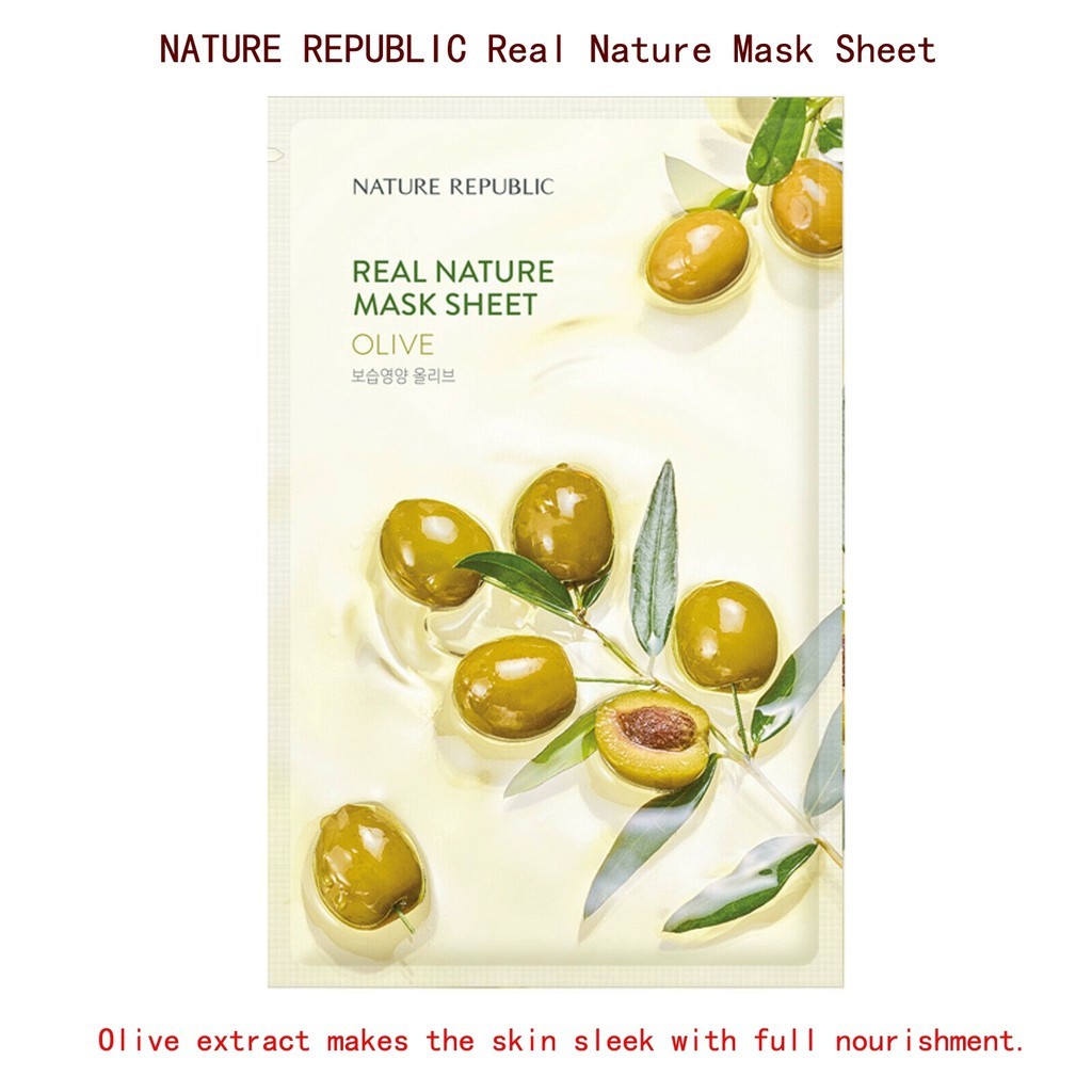 (Hàng Mới Về) Mặt Nạ Rau Củ Nature Republic 14 Loại Tùy Chọn | BigBuy360 - bigbuy360.vn