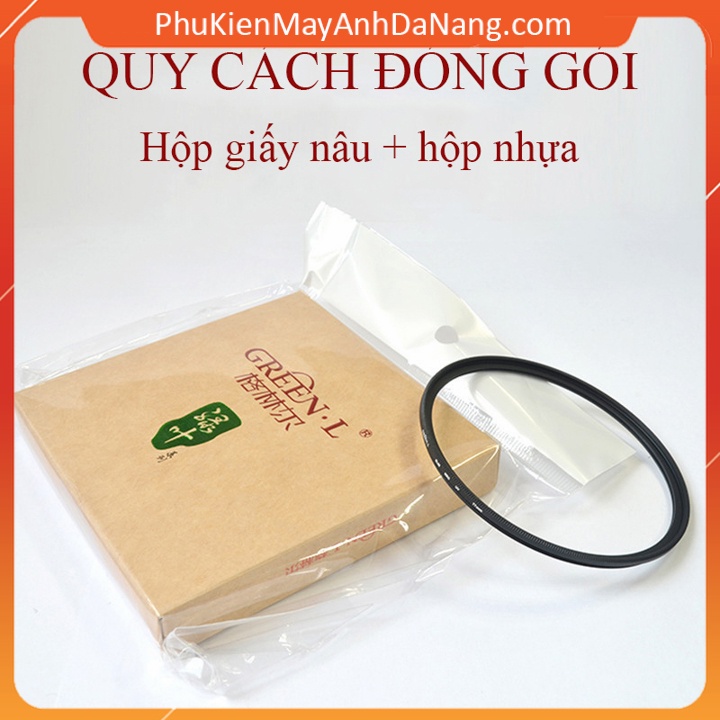 Kính Lọc UV Filter Slim MRC Chính Hãng GreenL Nhiều Kích Cỡ