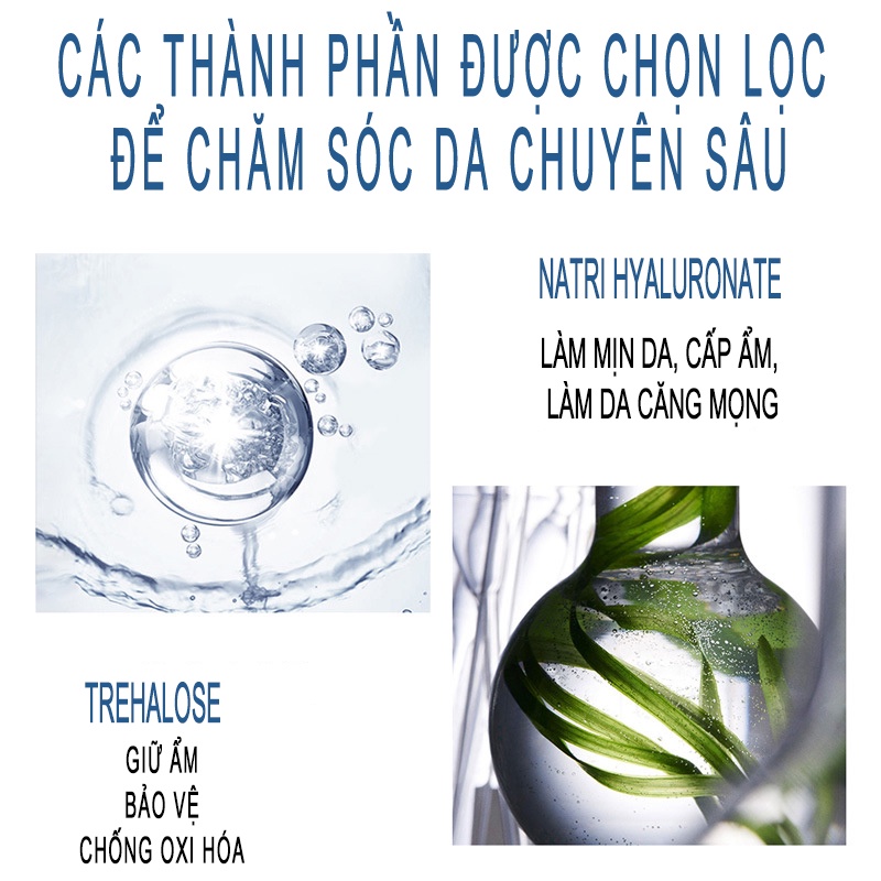 Mặt nạ bùn HA Bioaqua Cấp ẩm, căng mọng, dành cho da dầu, da khô MOCCO Nội địa trung