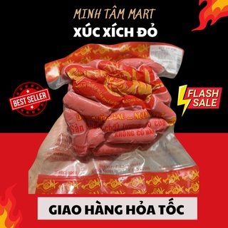 Xúc Xích đỏ ăn liền CP chiên, thả lẩu, xiên que gói 500gr