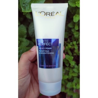 [SALE XẢ HÀNG][L'OREAL PARIS] Sữa rửa mặt làm sạch và trắng mịn da L Oreal Paris White Perfect 100ml