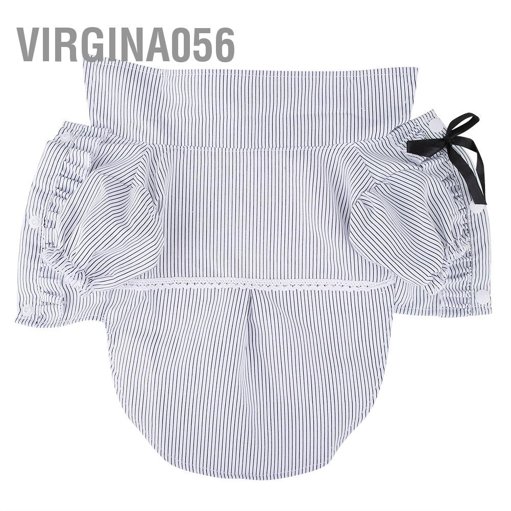Virgina056 Virgina056 Quần áo cho thú cưng Áo sơ mi chó mèo con dễ thương