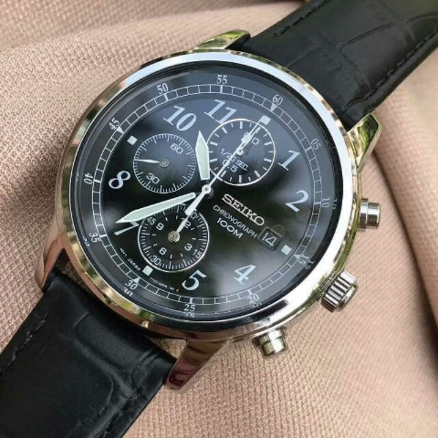 Đồng Hồ Nam  Seiko Quartz Chronograph SNDC33P1 Chính Hãng