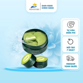 Mặt nạ dưỡng mắt Bioaqua Eyemask Hydrating tảo biển cấp ẩm sáng da mờ thâm 60 miếng - SUN STORE