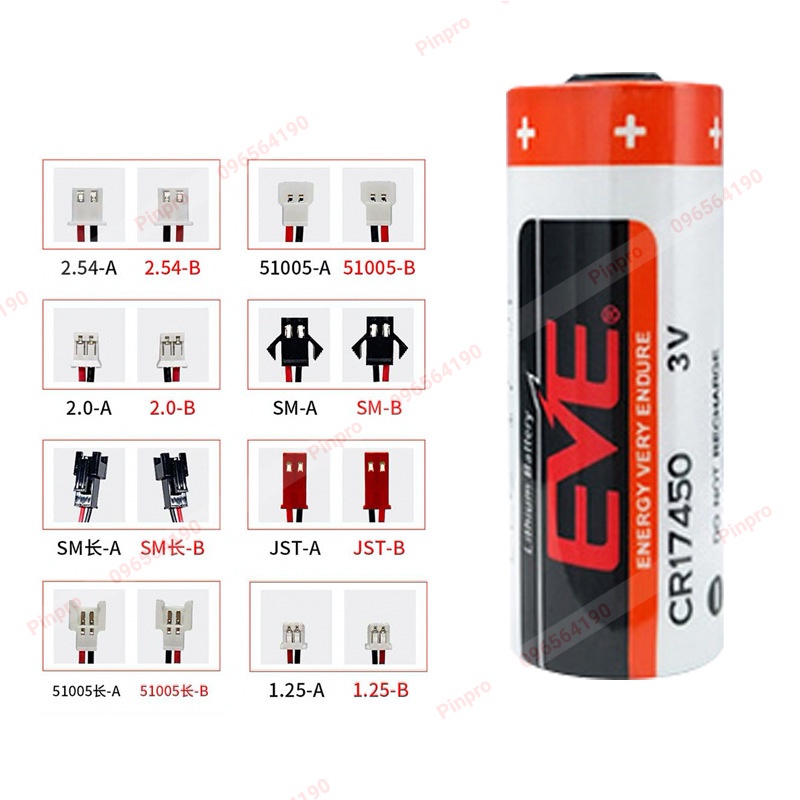 Pin EVE CR17450 3V PLC