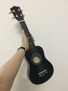Bộ đàn ukulele soprano màu trơn size 21 (gồm đàn, bao da, capo, dây dự phòng, pick gảy và voucher giảm giá)