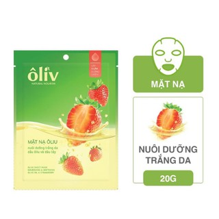 mặt nạ dưỡng trắng da ôliv
