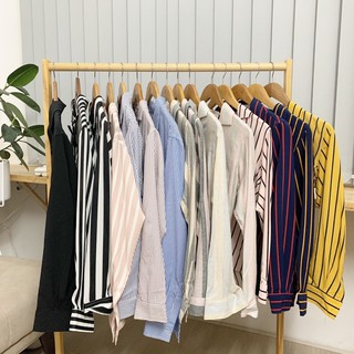 Áo sơmi nam/unisex - Camp Collar Shirt