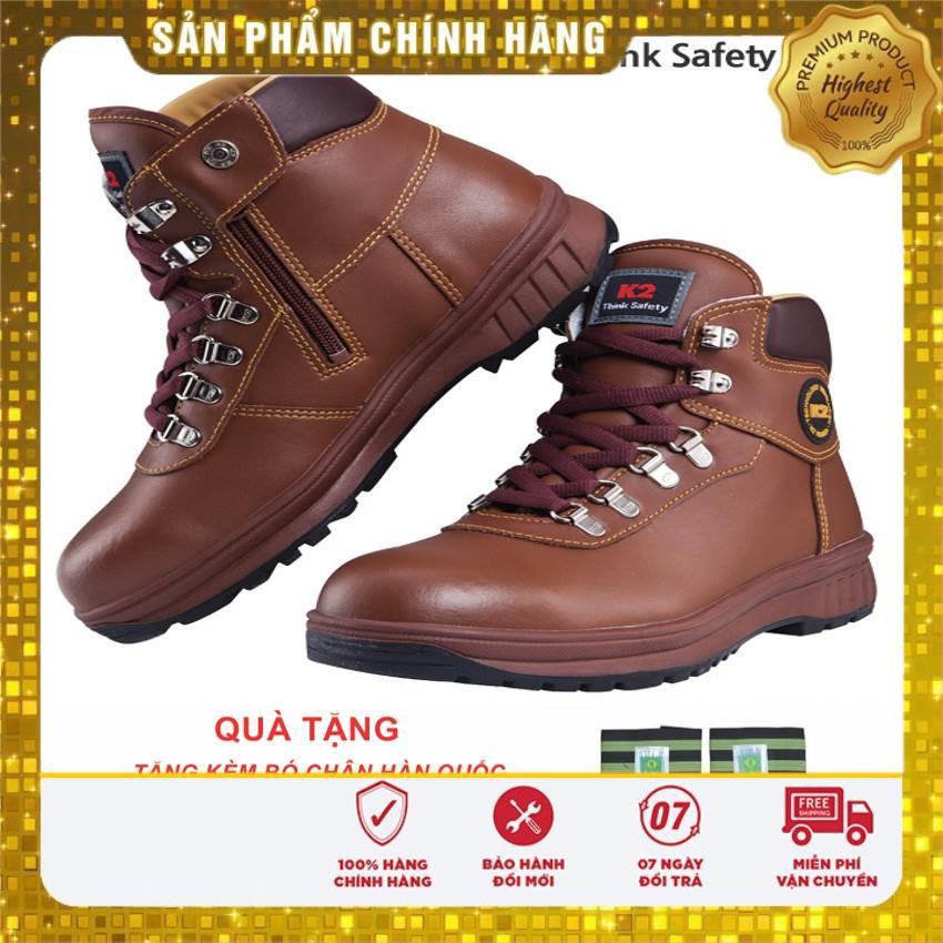 GIÀY BẢO HỘ CAO CẤP HÀN QUỐC K2 14 tặng kèm bo chân hàn quốc Bảo hành 1 năm