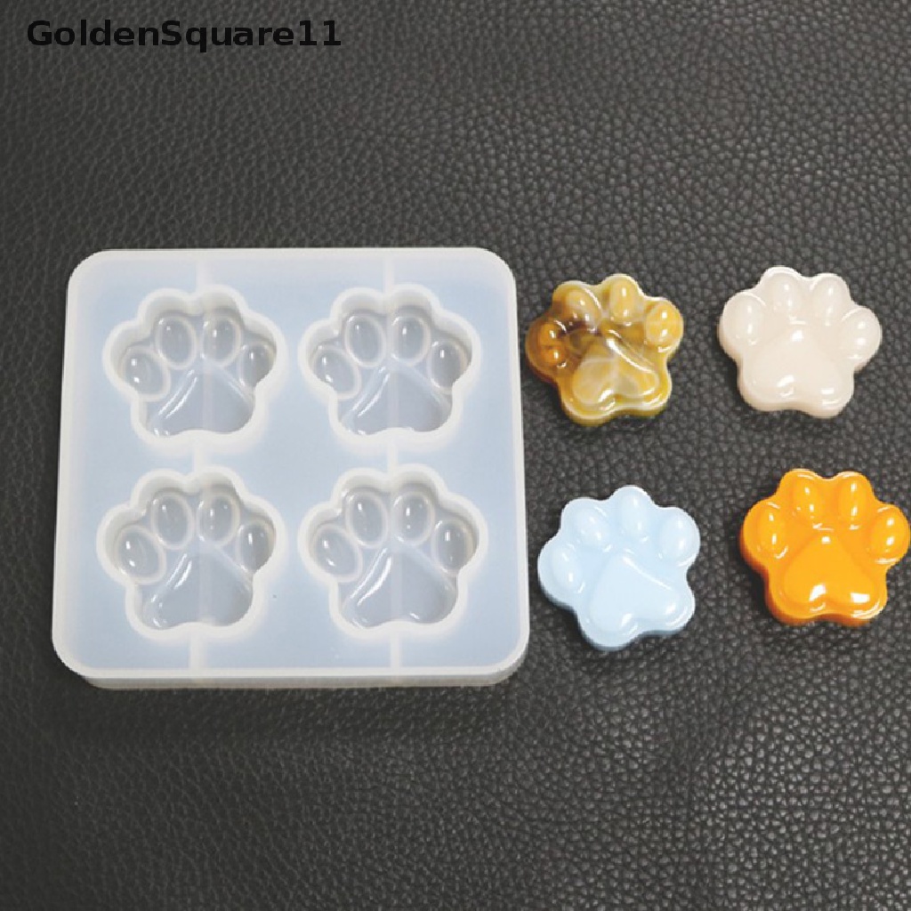 Khuôn Silicone Hình Dấu Chân Mèo Làm Trang Sức Thủ Công DIY 11