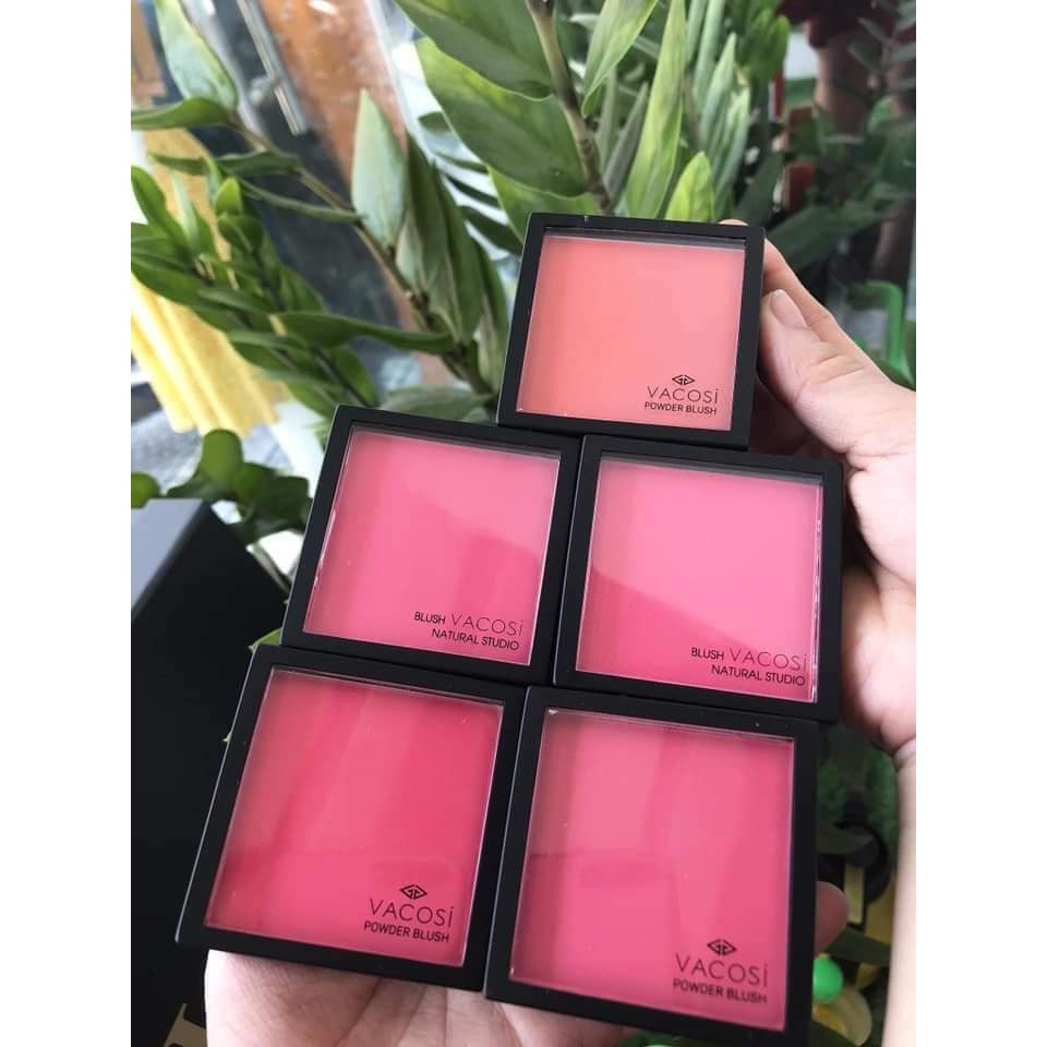 PHẤN MÁ HỒNG VACOSI NATURAL STUDIO POWDER BLUSH CHÍNH HÃNG - 3694