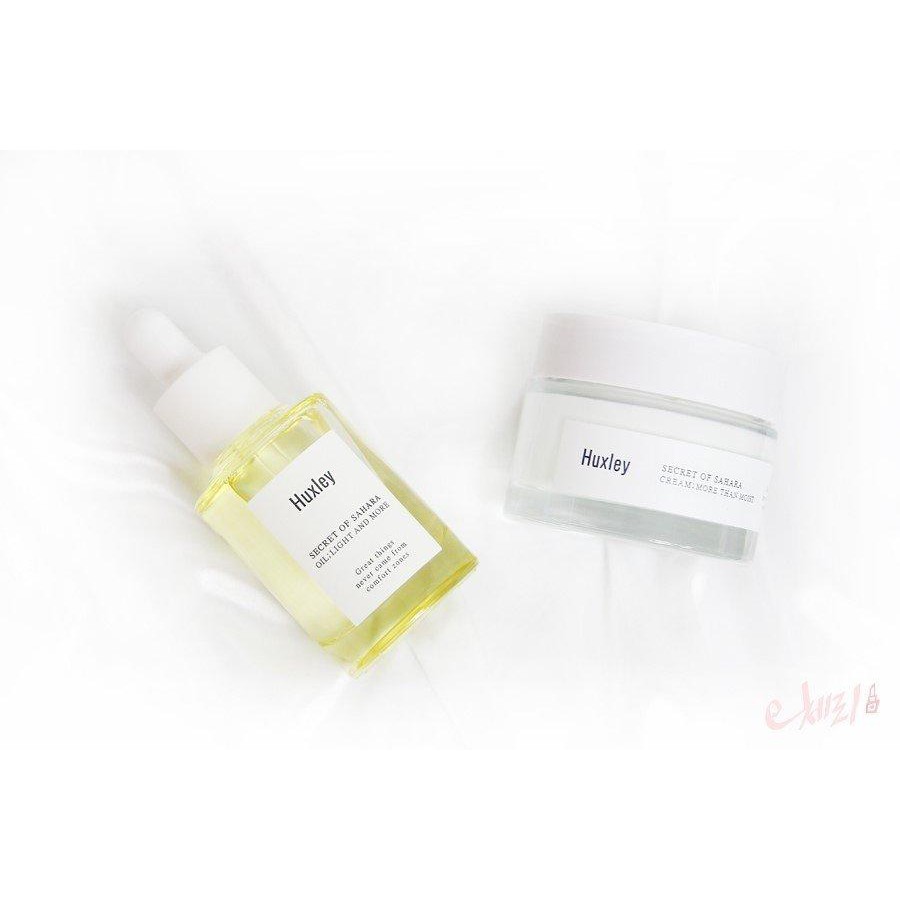 Tinh dầu dưỡng ẩm sâu làm sáng da Huxley Oil; Light and More