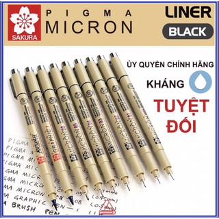 Bút line Micron Sakura đen