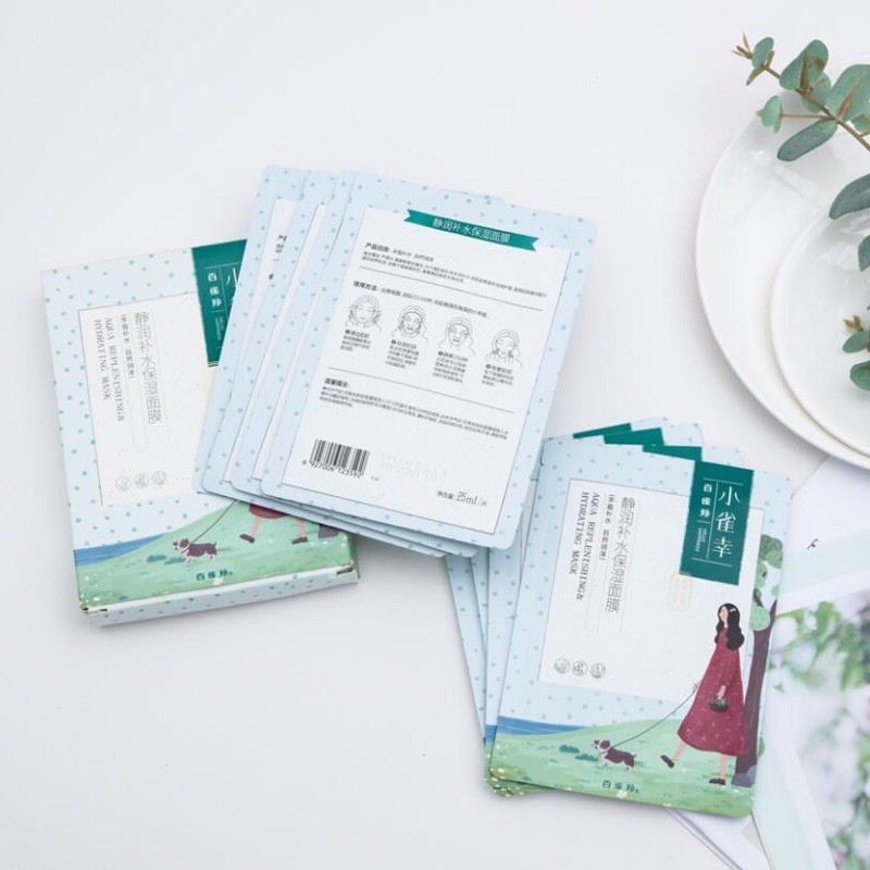 Mặt nạ pechoin cô gái dắt chó nhiều dưỡng chất