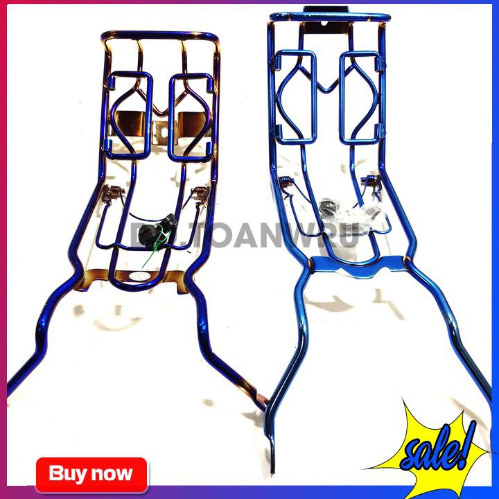 Baga giữa Inox 10li Titan gắn xe Wave Rs, Wave Blade