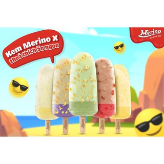 Kem que Merino X ( đậu xanh, đậu đỏ, khoai môn)