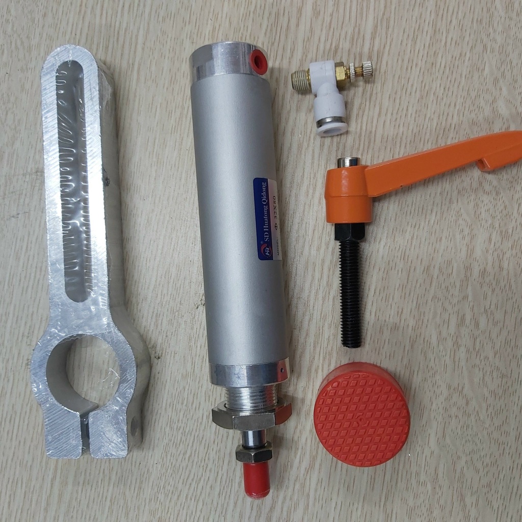 Bộ bittong kẹp nhôm cho máy cắt nhôm _𝐅𝐑𝐄𝐄 𝐒𝐇𝐈𝐏_ Bộ pistong khí nén kẹp giữ phôi