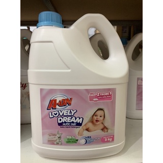 Nước giặt A-on 2in1, bình 3kg