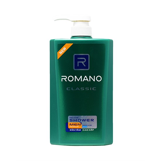 Sữa tắm nam Romano Classic 650g