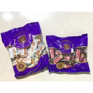 Kẹo sôcôla nhân hạt dẻ nhập khẩu Nga