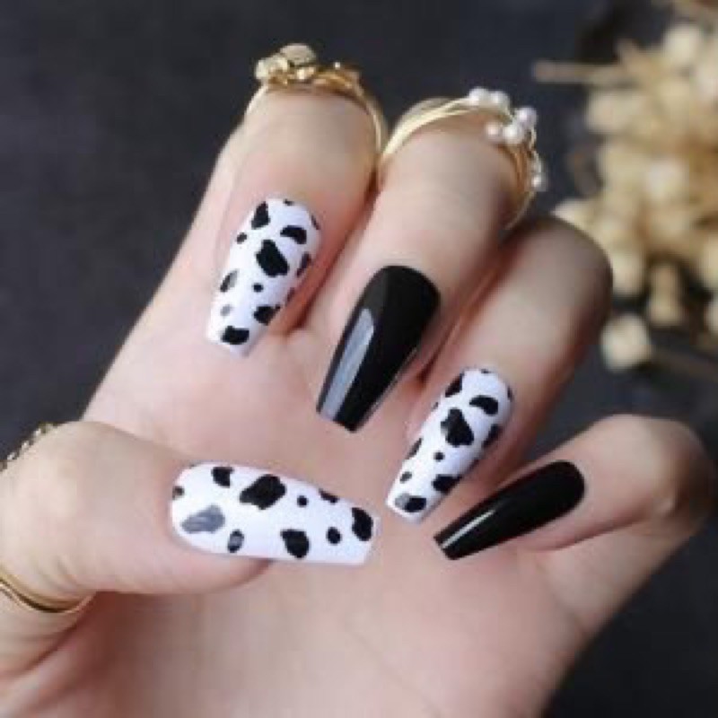 nailbox bò sữa móng úp thiết kế inbox chọn size và shape đầy đủ phụ kiện CÓ NOW SHIP