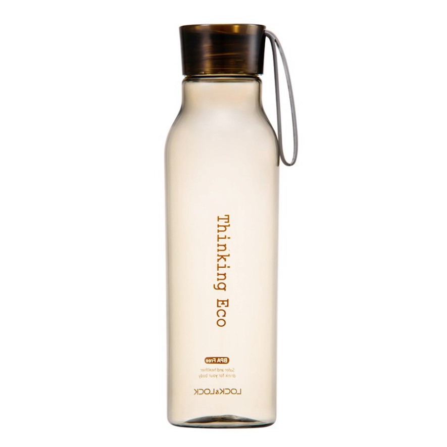 Bình Đựng Nước Lock&Lock Eco Water Bottle ABF644BRW (550ml)- màu nâu