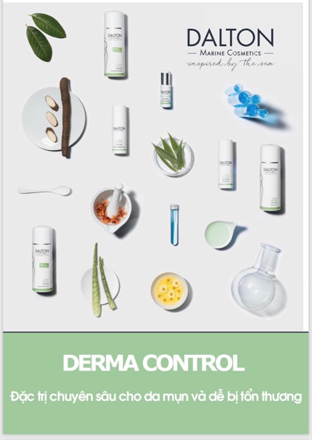 Sữa rửa mặt dành cho da dầu, da mụn Dalton Derma Control Purifying Cleansing Milk