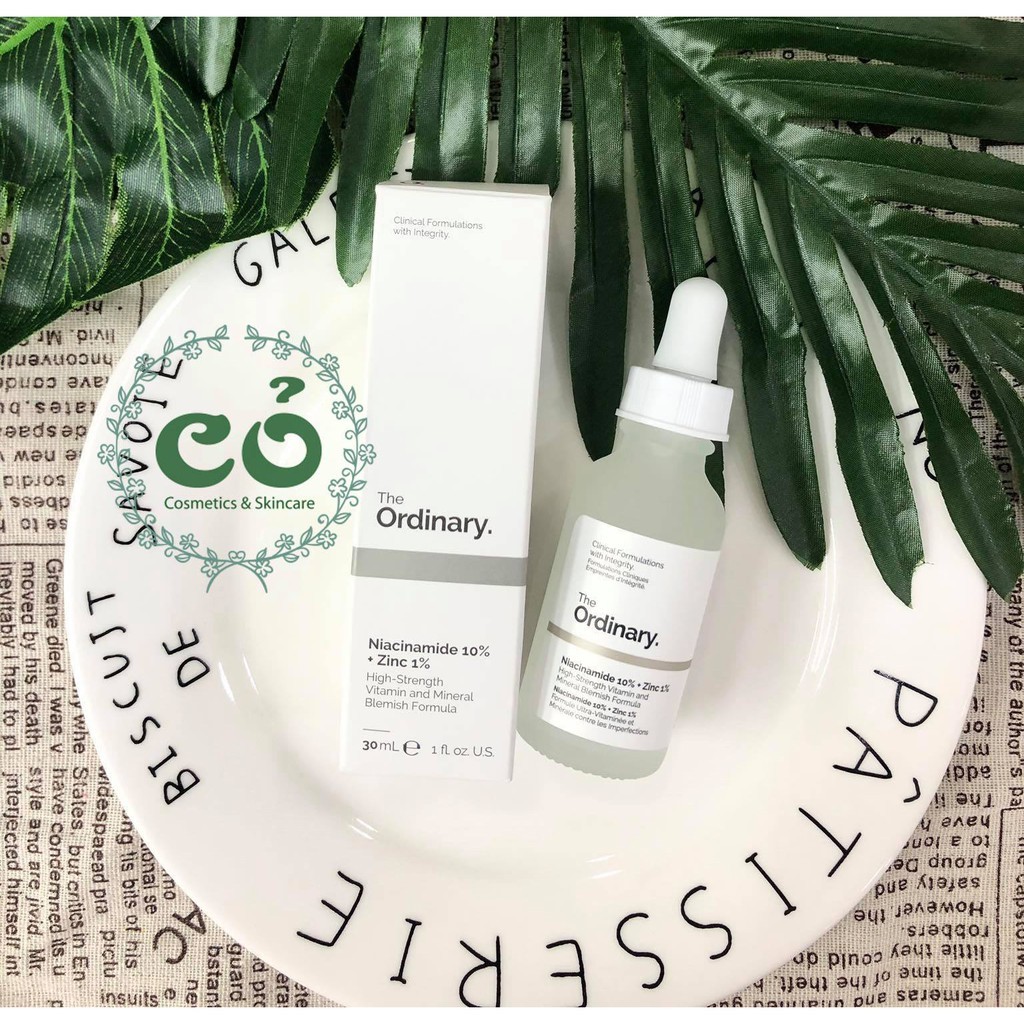 Dưỡng da The Ordinary Niacinamide 10% + Zinc 1%