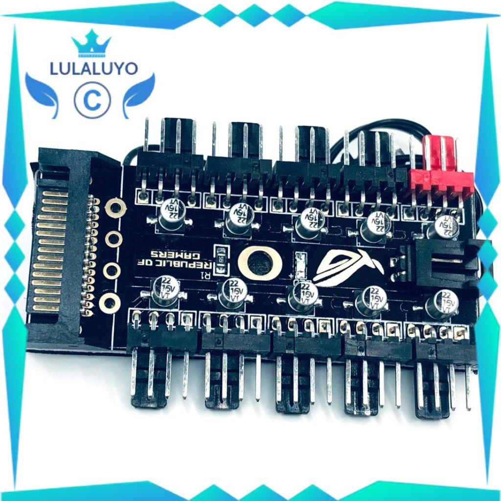 [Giá thấp]  Intelligent Temperature Control Pwm 4pin Fan Hub 10 Way Controller Big 4p Port Sata Port Power Supply Big 4p Power Supply  .lu | BigBuy360 - bigbuy360.vn