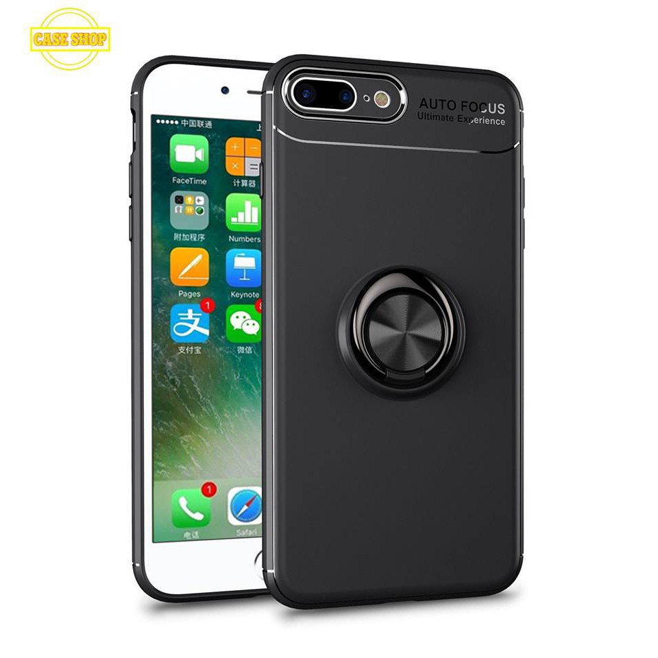 [Siêu Rẻ] Ốp lưng iPhone 6/6plus/7/7plus/8/8plus/X/XS MAX dẻo có chân chống iRing