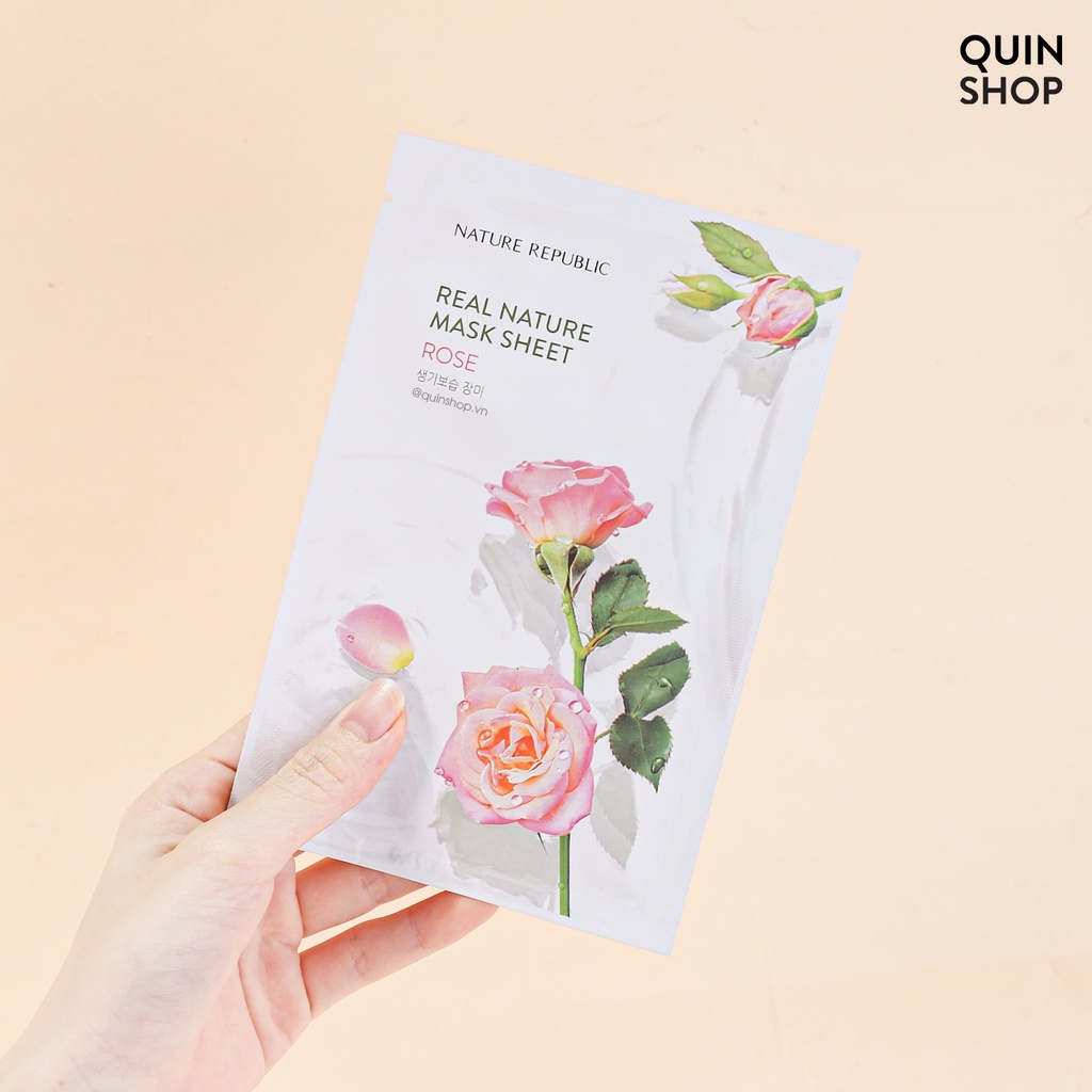 Mặt Nạ Giấy Nature Republic Real Nature Mask Sheet