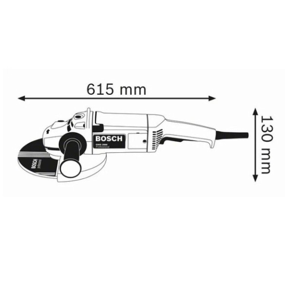 [HÀNG CHÍNH HÃNG] Máy Mài Góc Bosch GWS 2000-180 , Giá Cạnh Tranh, Chất Lượng Hàng Đầu