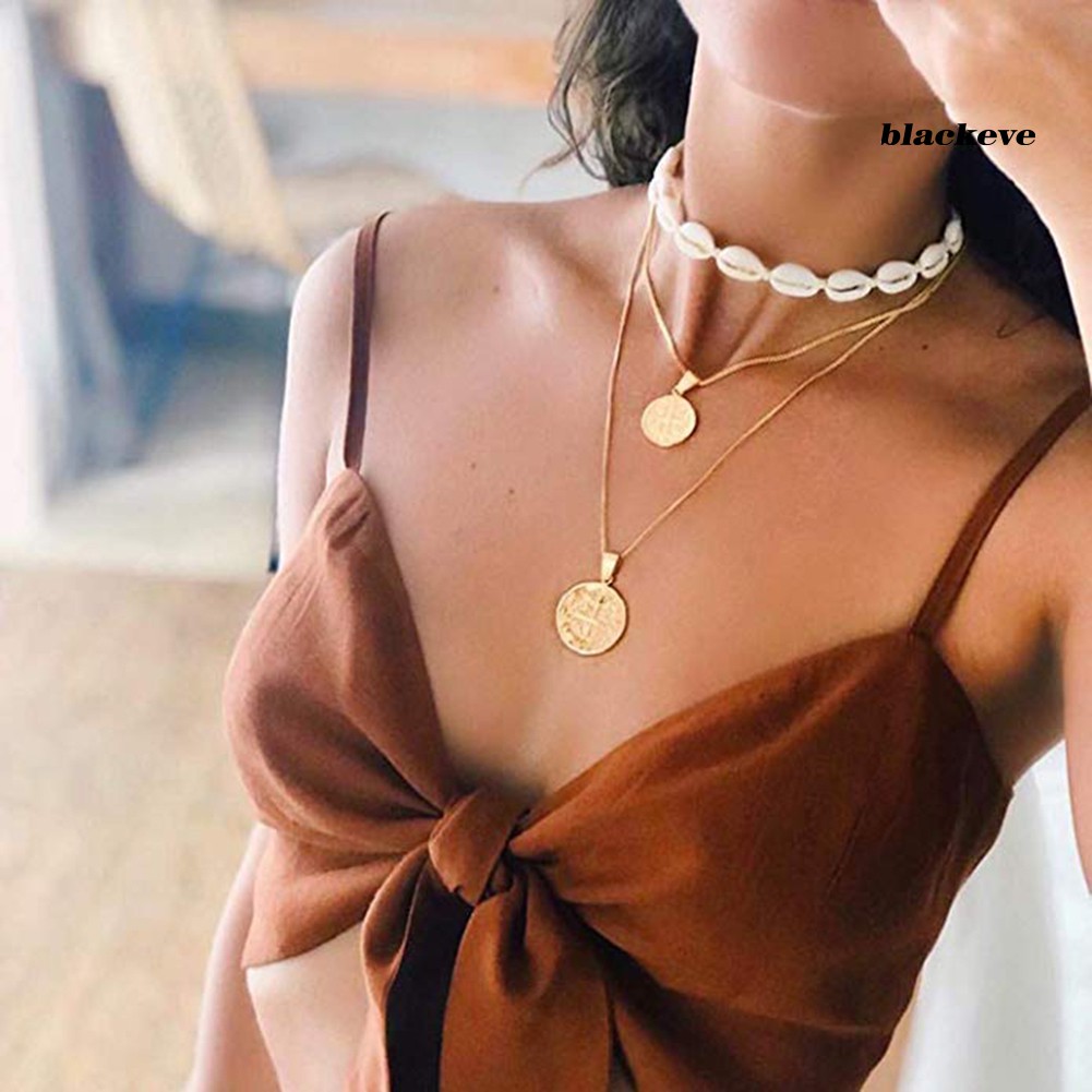 Vòng cổ Mặt Vỏ Sò Phong Cách Hawaii Thời Trang Cho Nữ