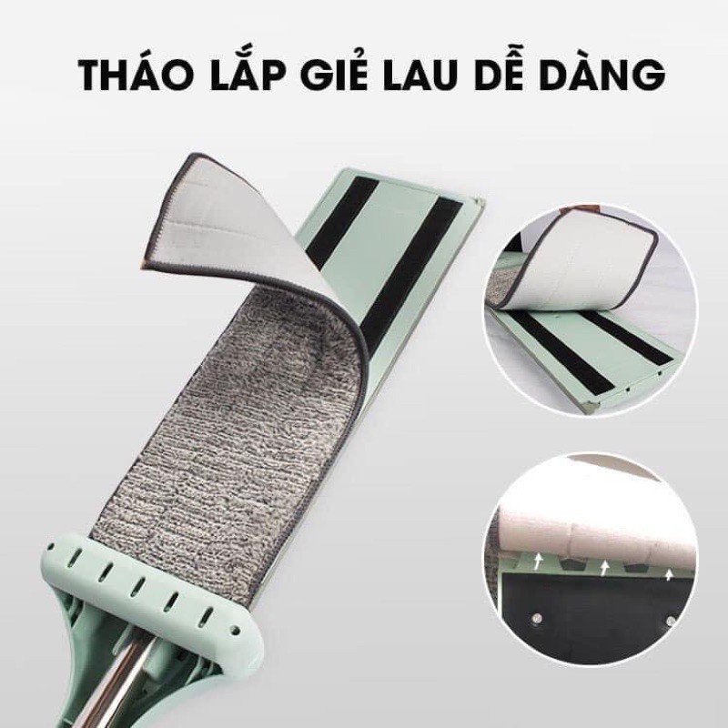 🌟[FREESHIP]🌟 Cây lau nhà tự vắt thông minh