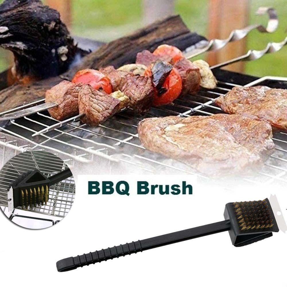 PATRICIA Bàn Chải Vệ Sinh Vỉ Nướng Bbq Với Tay Cầm Dài Tiện Dụng