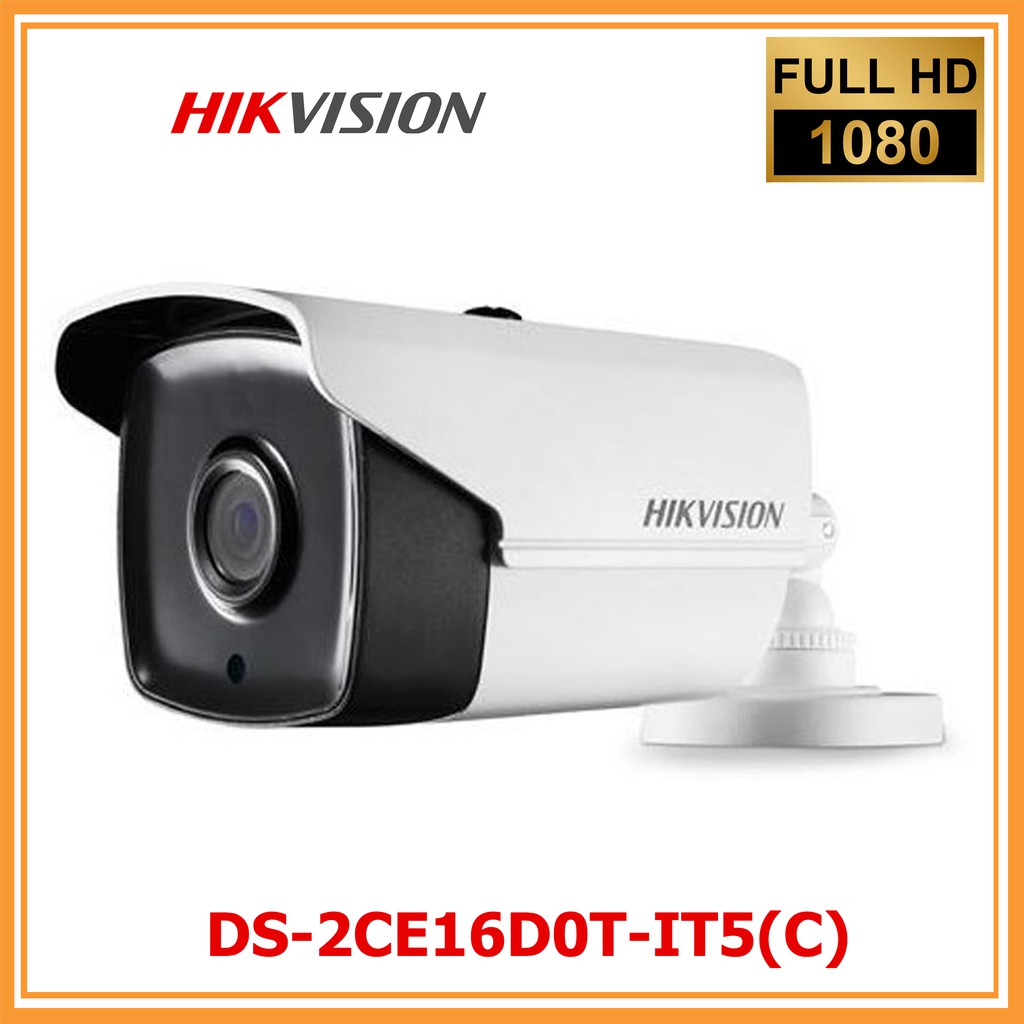 Camera HDTVI thân hồng ngoại siêu xa Hikvision DS-2CE16D0T-IT5(C) Full HD Giá Rẻ - chính hãng