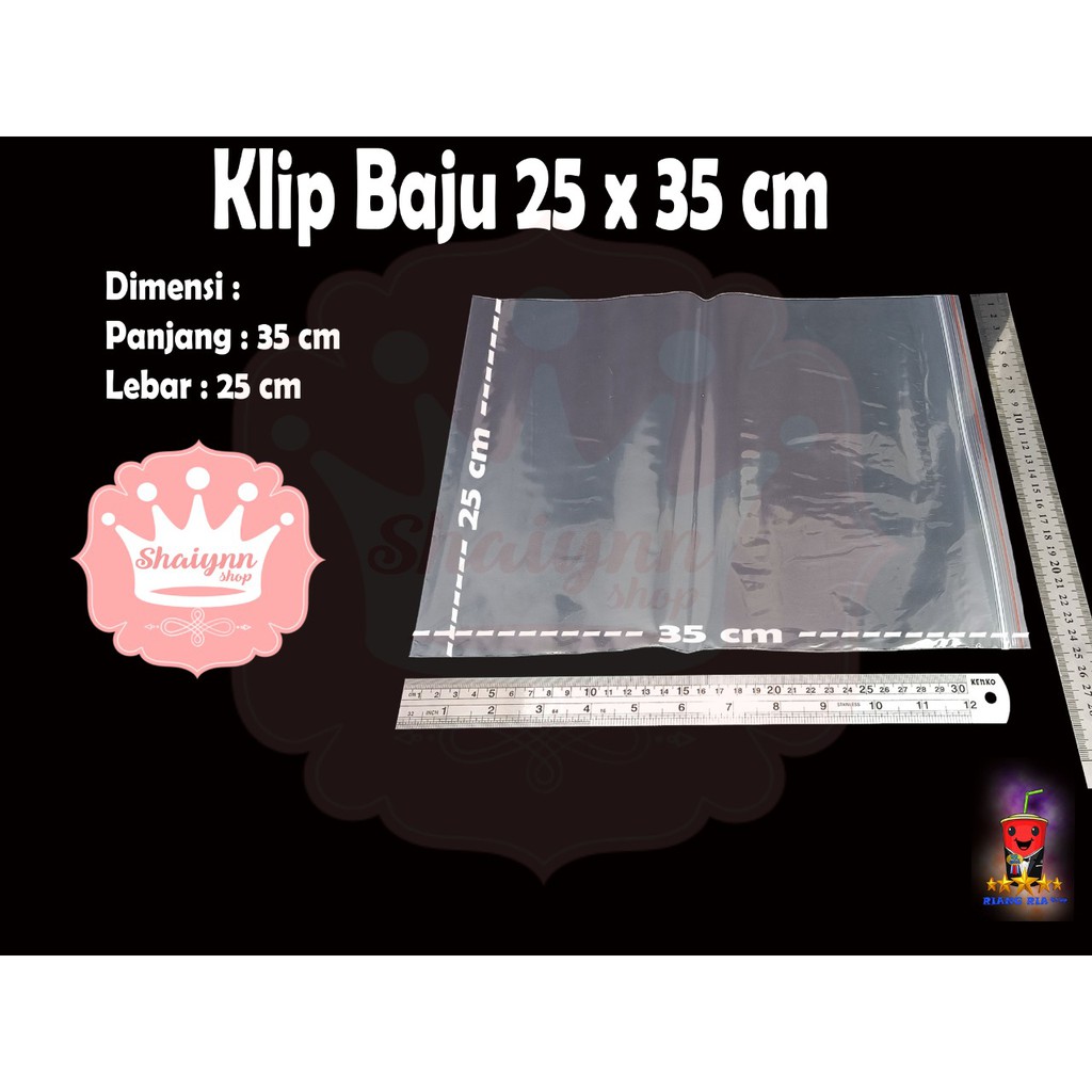 Kẹp Nhựa Bảo Quản Quần Áo Kích Thước 25x35 cm 100 Lbr