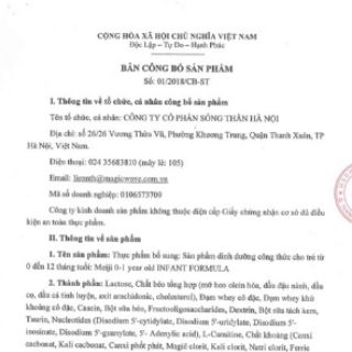 sữa Meiji nhập khẩu 0 _800g
