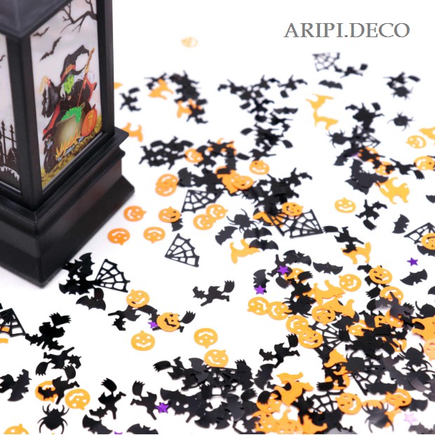 Kim sa, kim tuyến hình Halloween nhiều mẫu G23/ Nguyên liệu làm resin