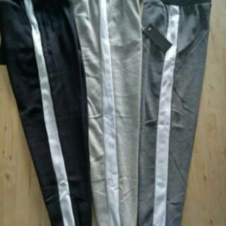 Quần jogger nỉ 1 sọc to (có ảnh thật)