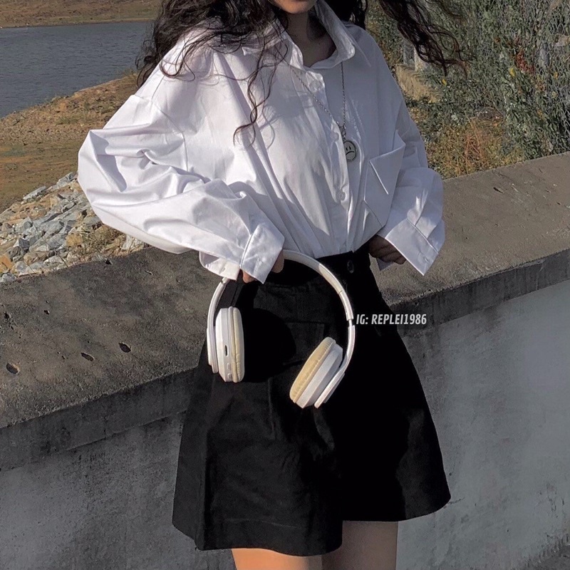 [ẢNH THẬT ĐỘC QUYỀN REPLEI1986] Áo sơmi túi gập