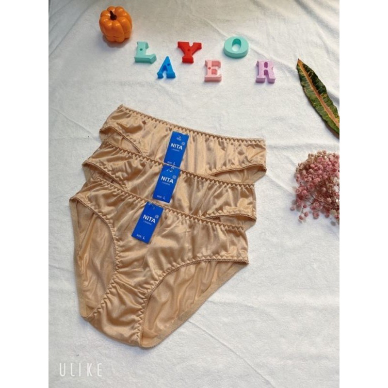 Sỉ lố 10 quần lót nữ vải Valize trơn bóng siêu nhẹ
