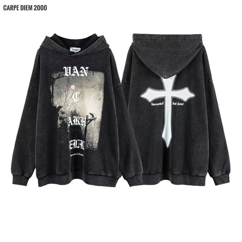 Faith Hoodies - áo nỉ hoodie vải washed streetwear nhiều mẫu