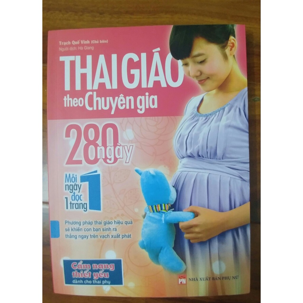 Sách - Combo Thai giáo theo chuyên gia 280 ngày + Bách khoa thai nghén sinh nở và chăm sóc em bé