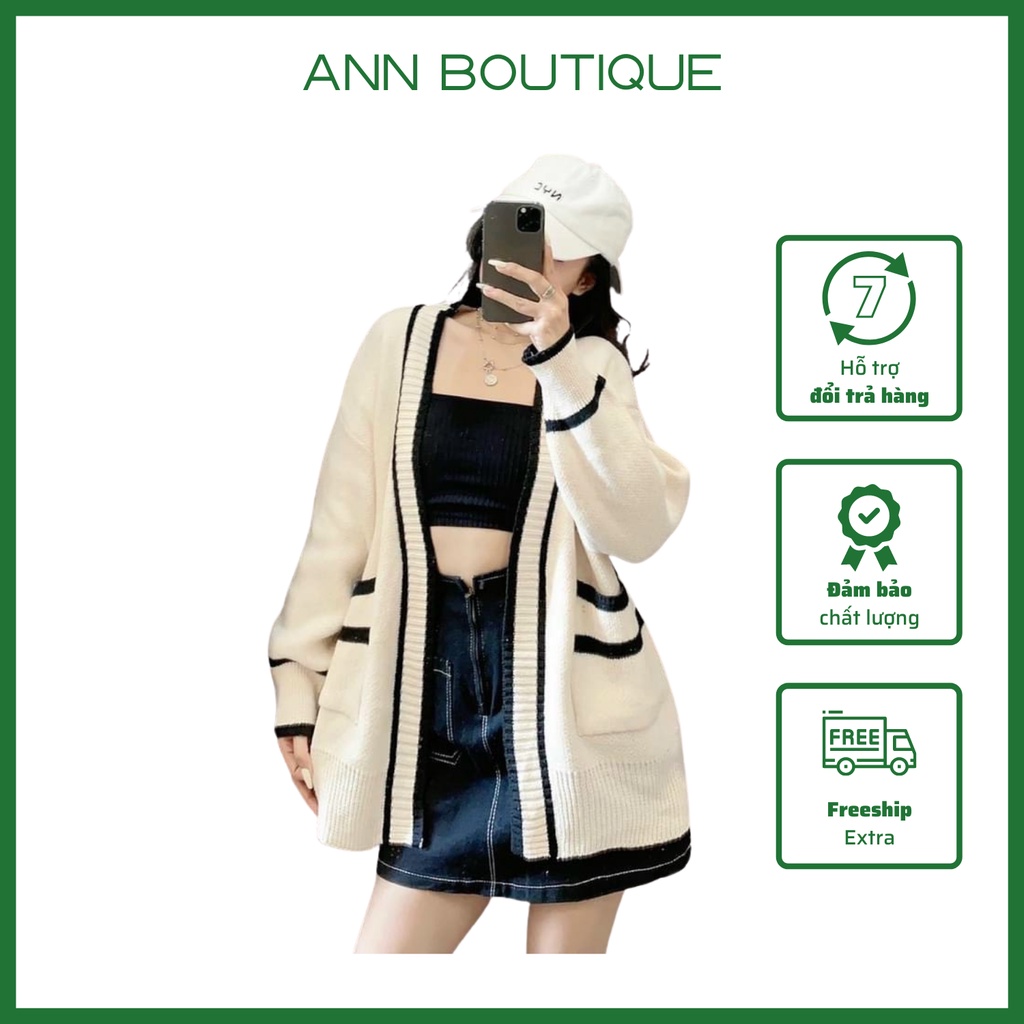 Áo Choàng Cadigan Basic Ann Boutique - 143